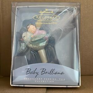 Frostlight faerie too collection “ Baby Brillana”  by Hallmark Keepsakes  NWT